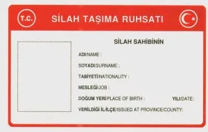 Yıllık Vergi Miktarına Göre Silah Taşıma Ruhsatı Yıllık Vergi Miktarına Göre Silah Taşıma Ruhsatı